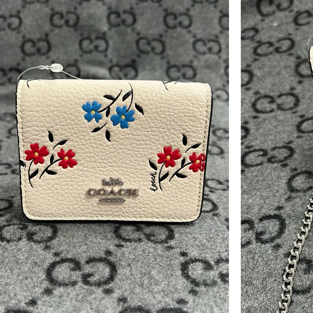 Coach Cream Floral Women's Wallet